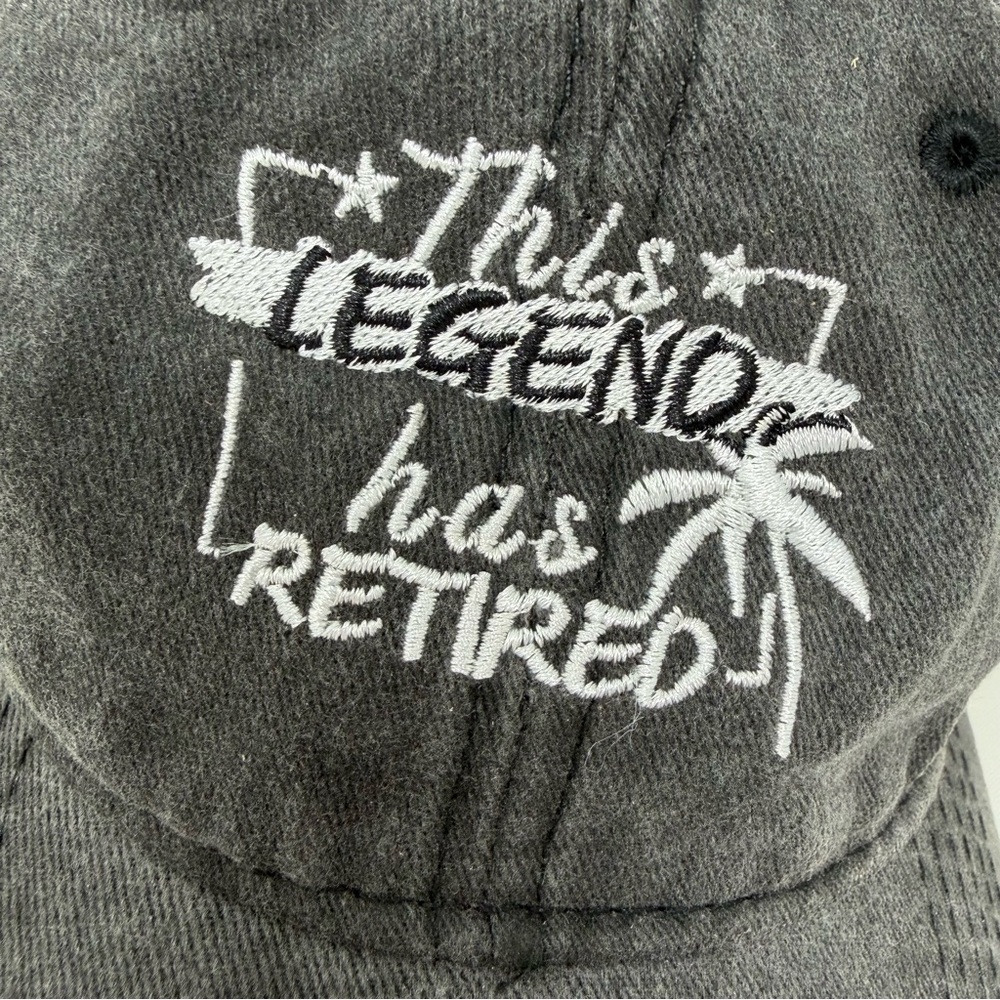 NEW “THIS LEGEND HAS RETIRED” HAT CAP - Picture 2 of 8